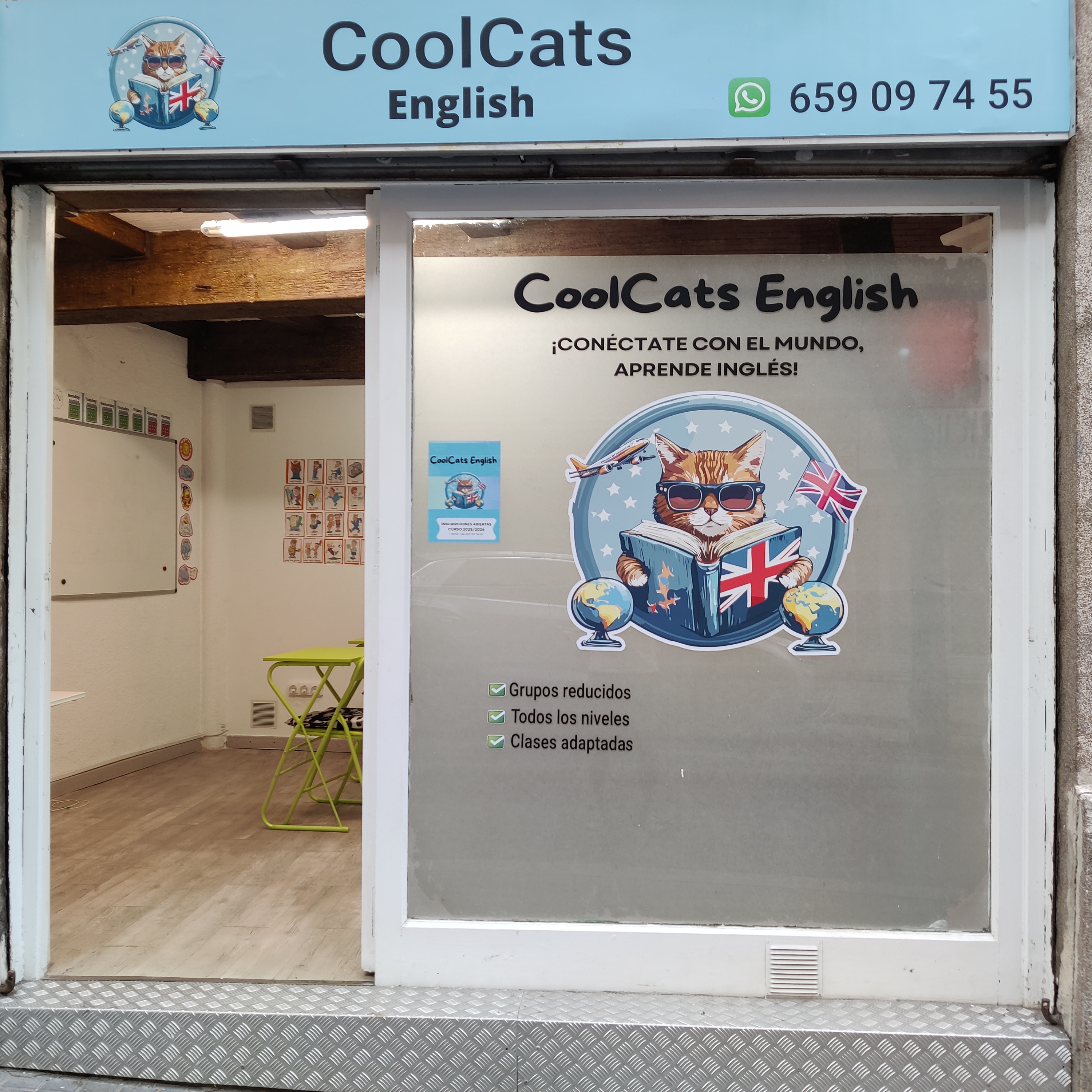 Ambiente acogedor para las clases